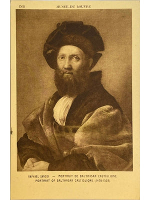 Paris – Musée du Louvre – Portrait de Balthasar Castiglione par Raphaël