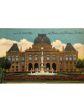 Recto de la carte postale