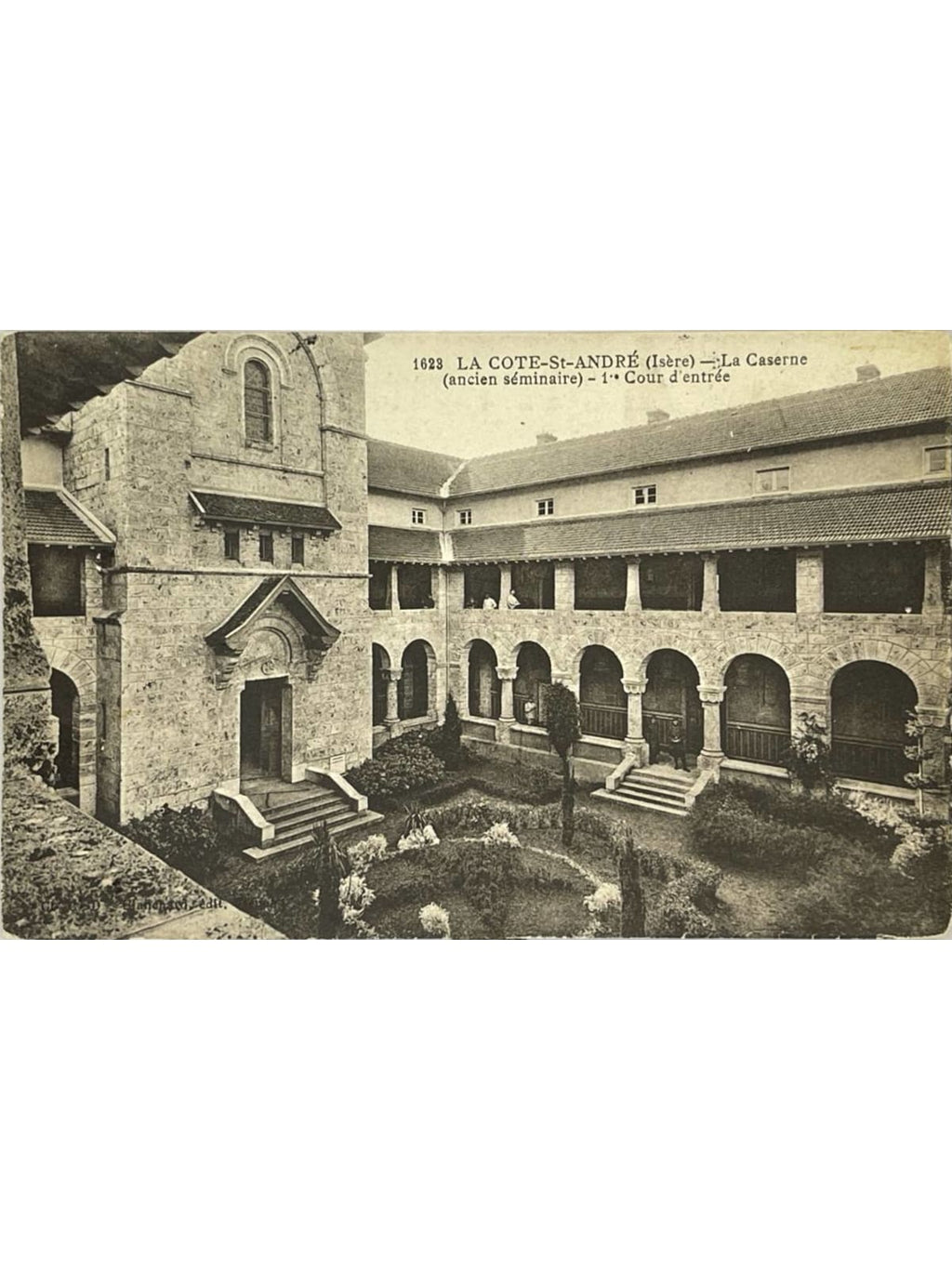 Recto de la carte postale