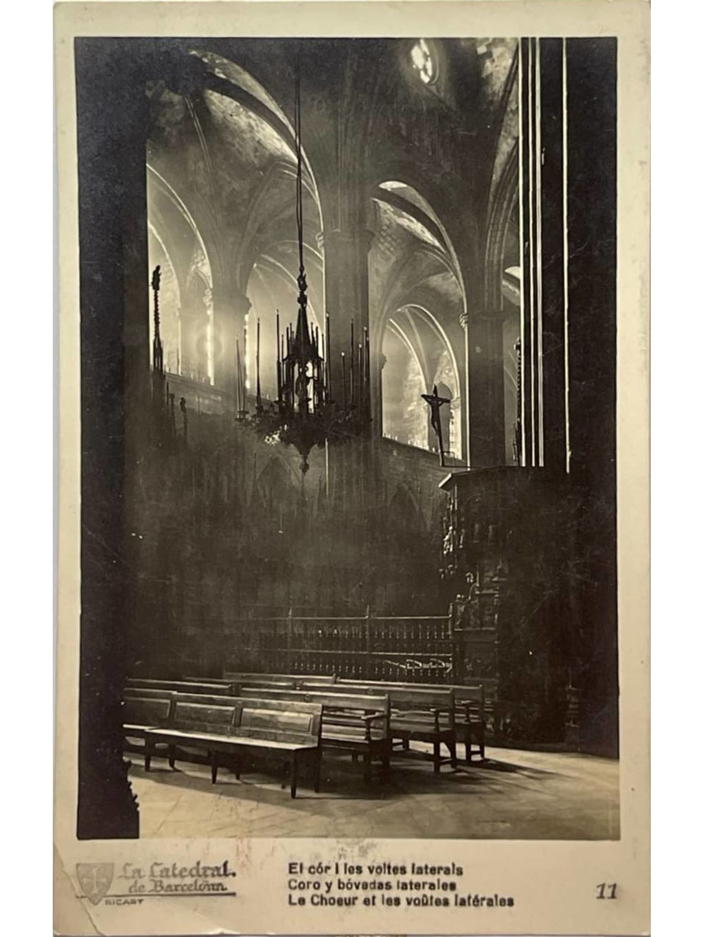 Recto de la carte postale