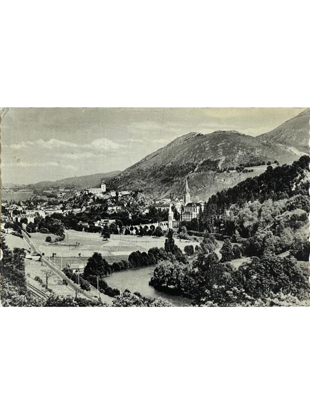 Recto de la carte postale