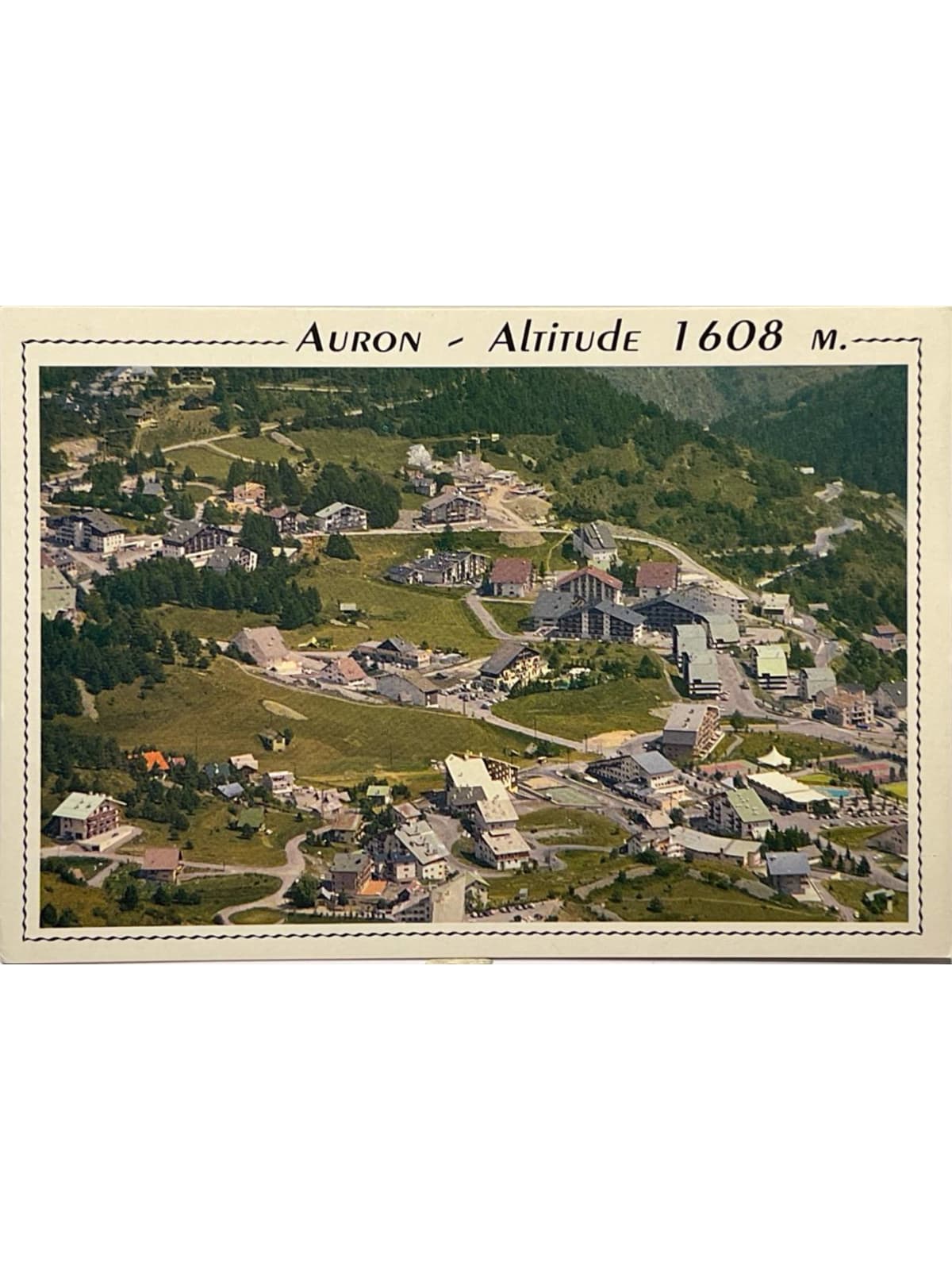 Recto de la carte postale