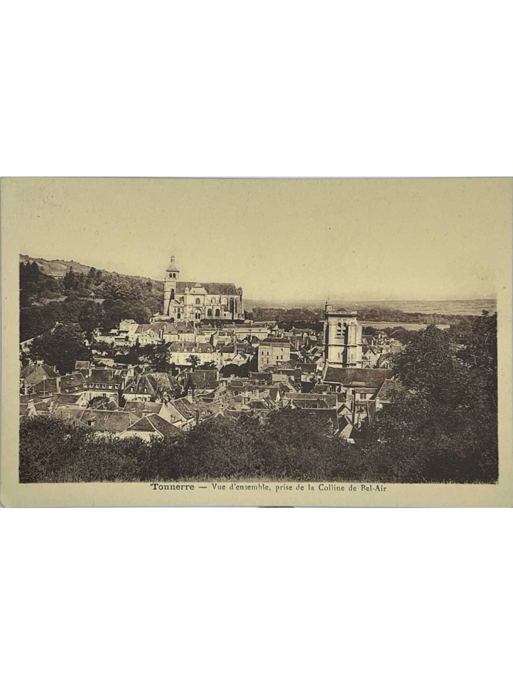 Recto de la carte postale