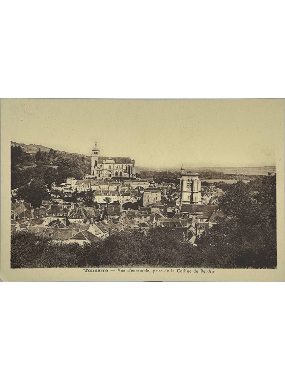 Recto de la carte postale