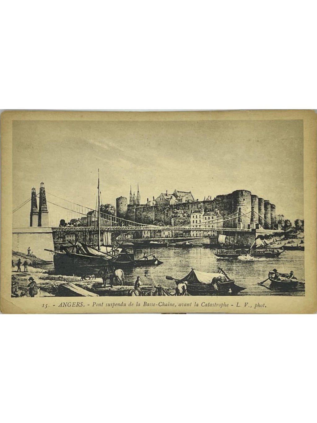Recto de la carte postale