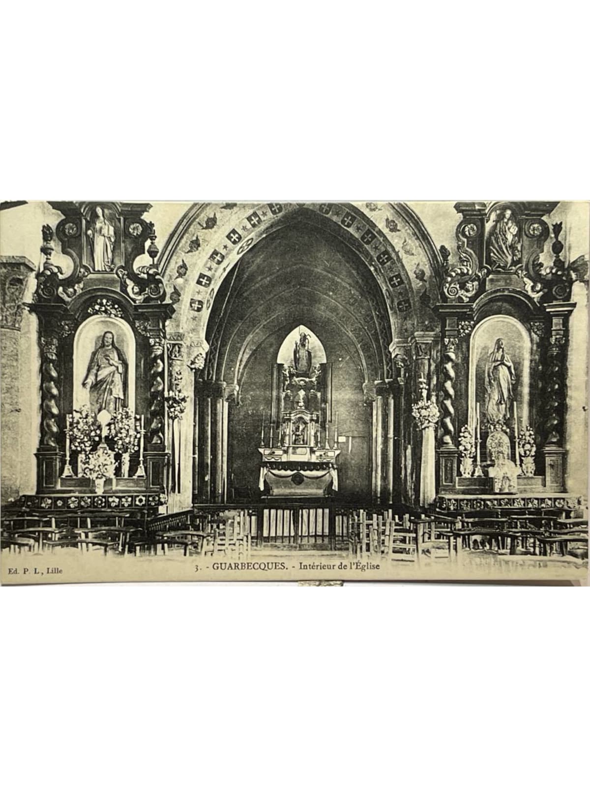 Recto de la carte postale