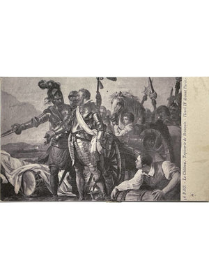 Pau – Château, tapisserie de Beauvais « Henri IV devant Paris » – CPA n°56