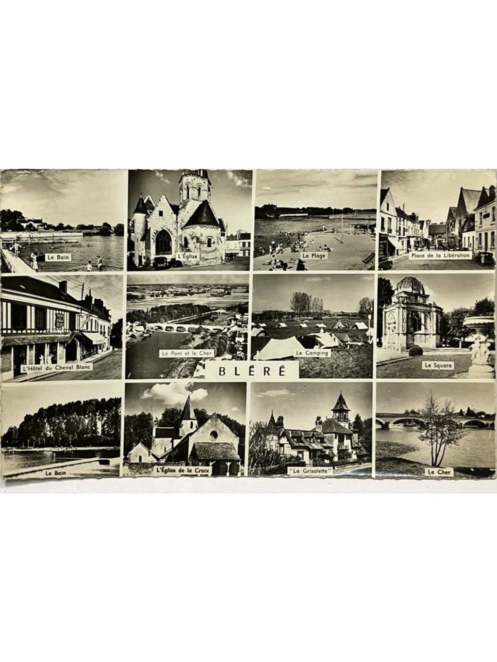 Recto de la carte postale