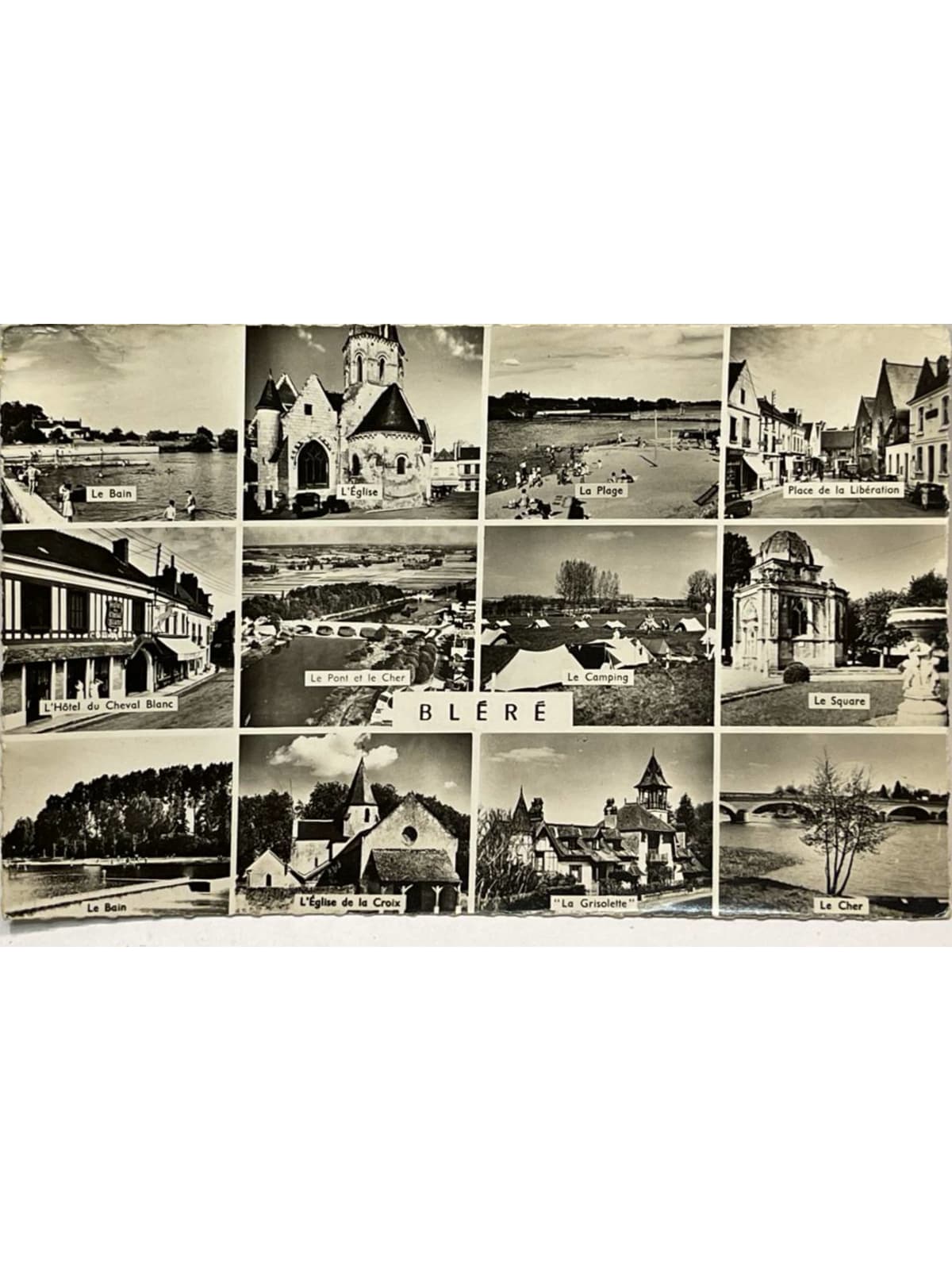 Recto de la carte postale