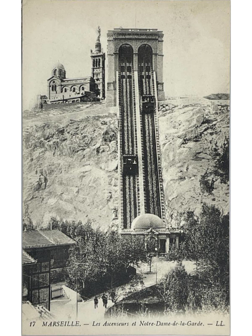 Recto de la carte postale