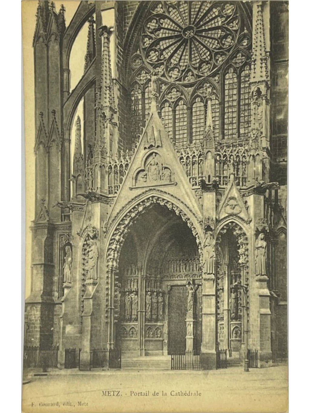 Recto de la carte postale