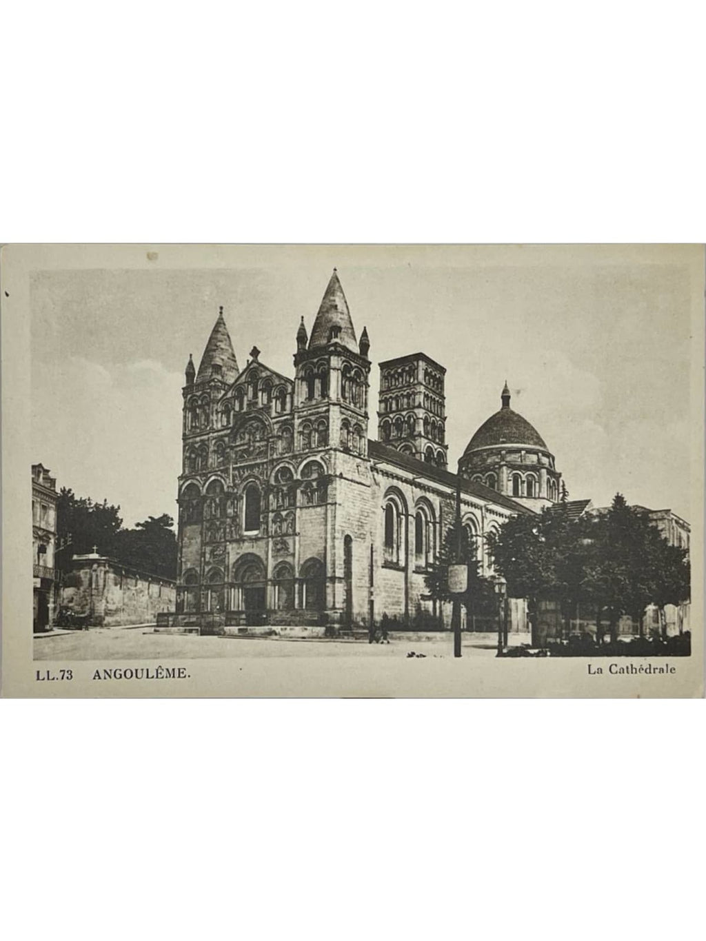 Recto de la carte postale