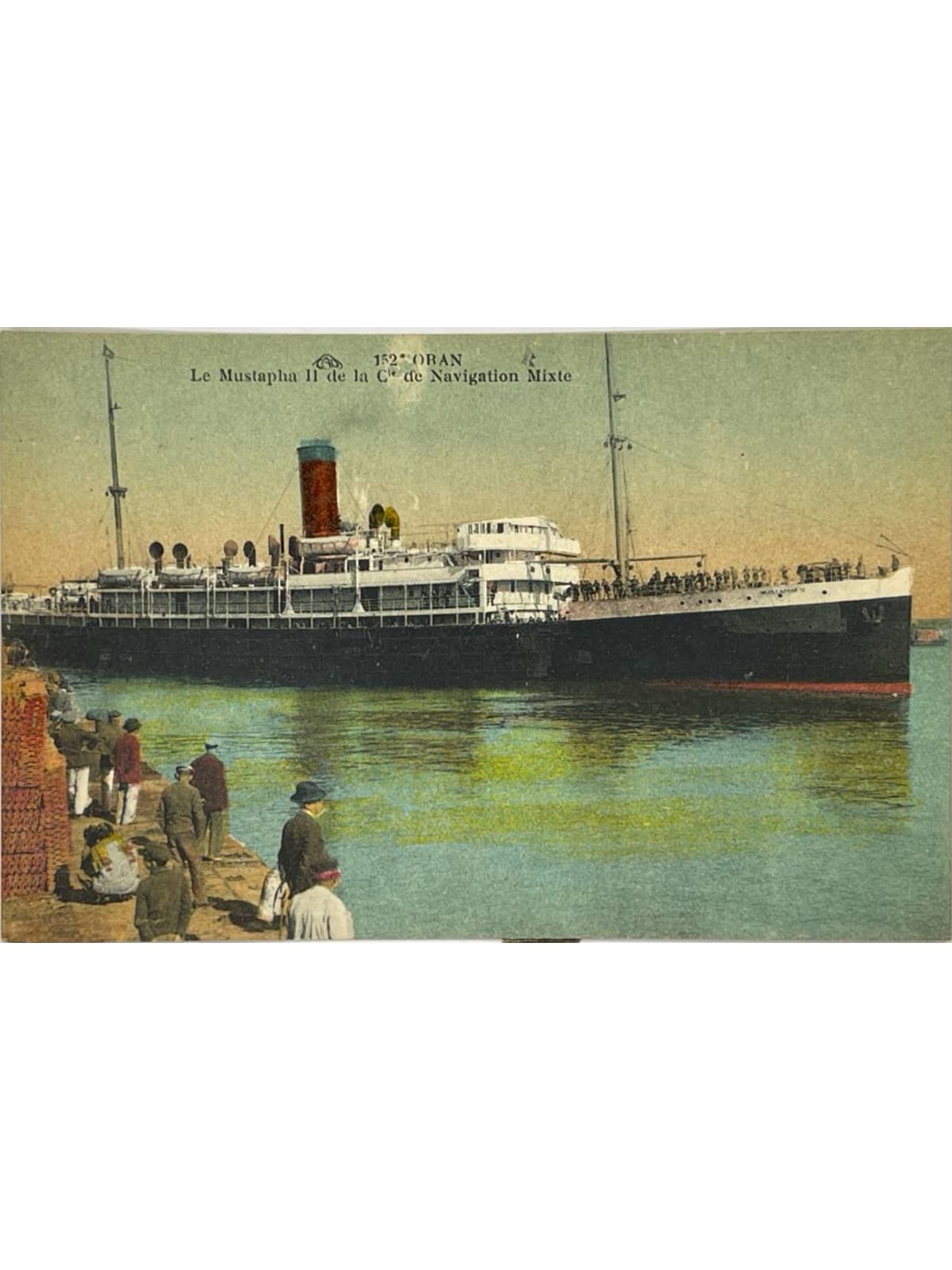 Recto de la carte postale