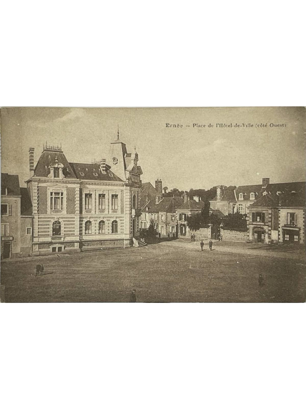 Recto de la carte postale