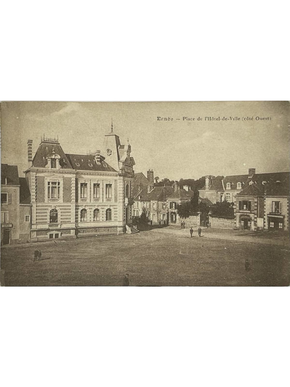 Recto de la carte postale