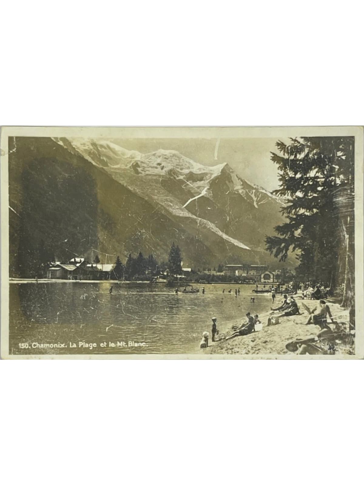 Recto de la carte postale