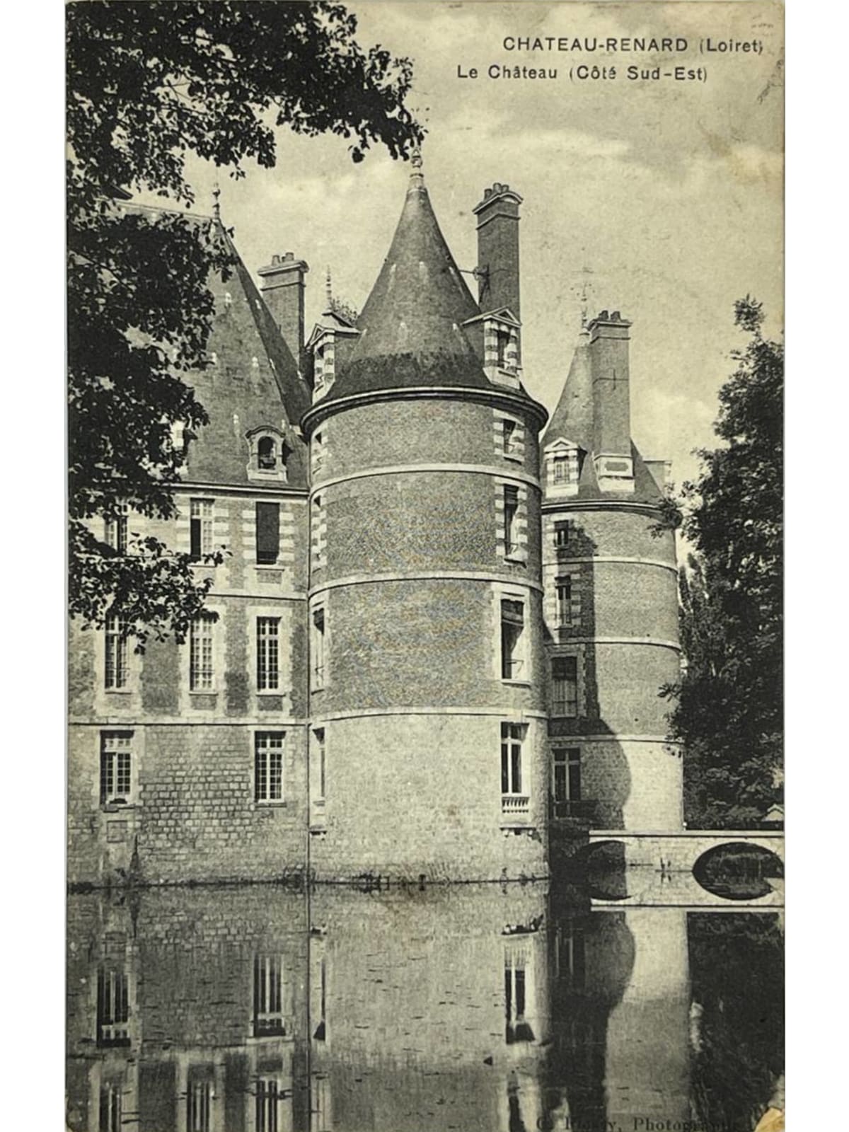 Recto de la carte postale