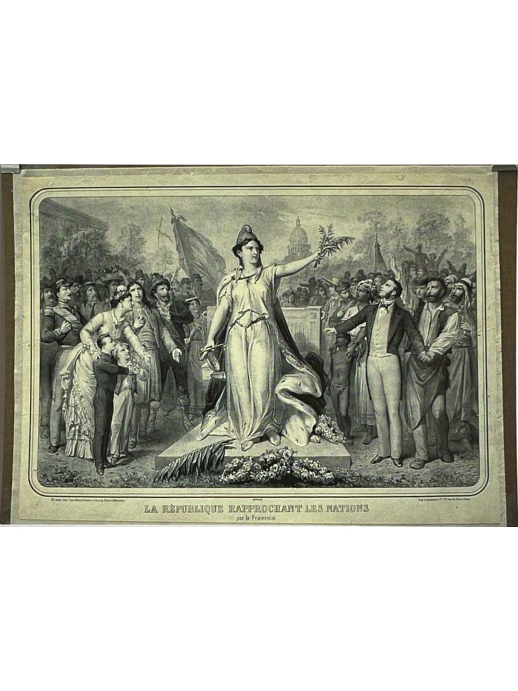 Recto de la carte postale