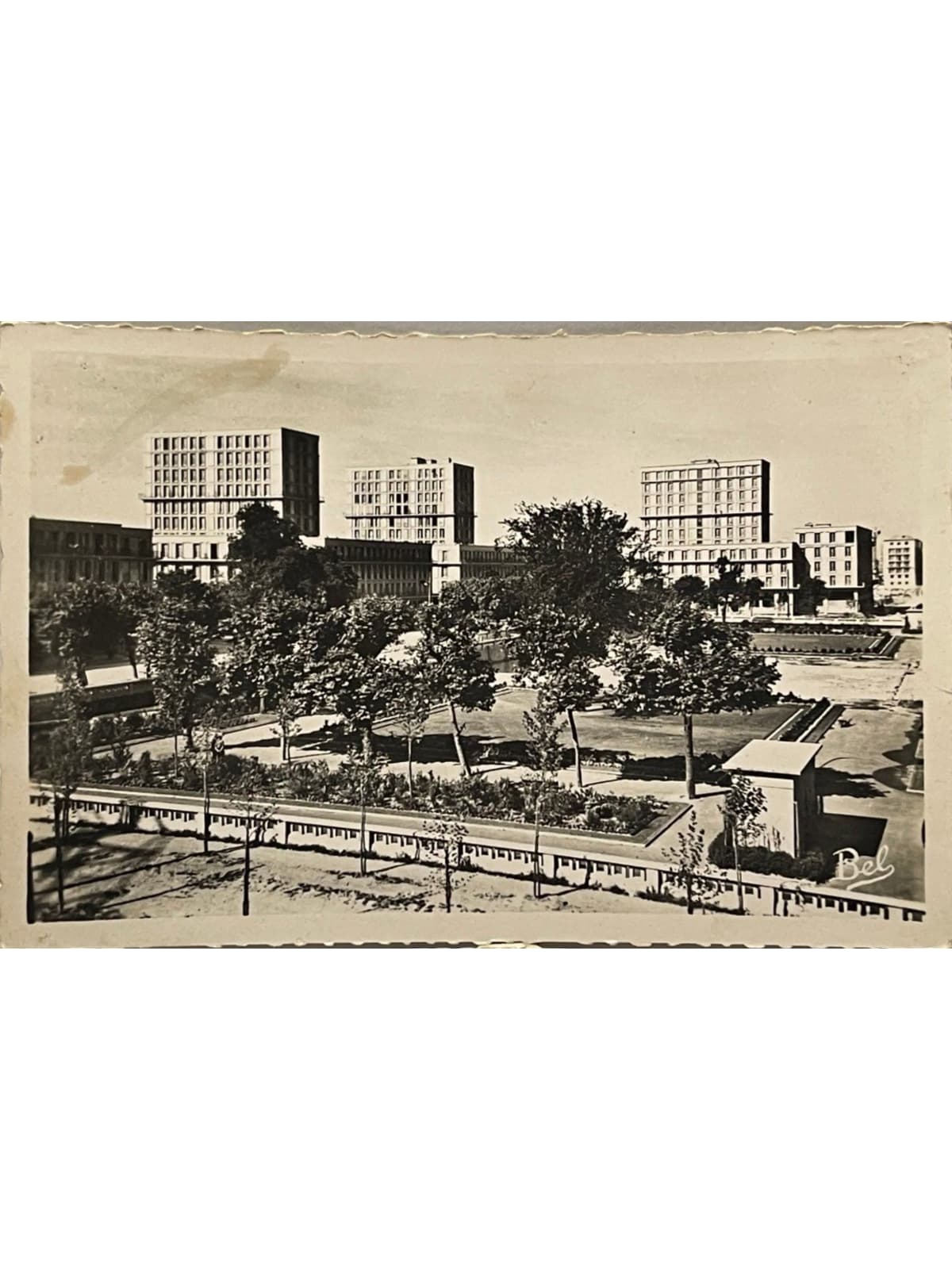 Recto de la carte postale
