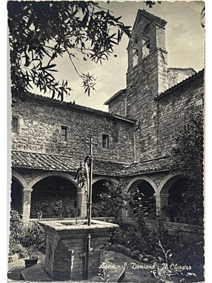 Assise – Cloître de San Damiano – Italie – CPSM