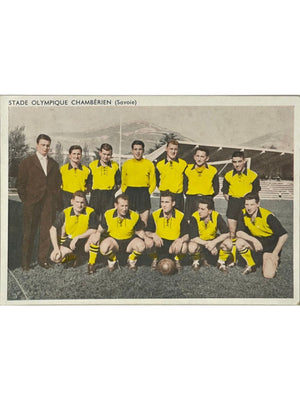 Chambéry – Stade Olympique Chambérien, équipe de football – CPSM couleur