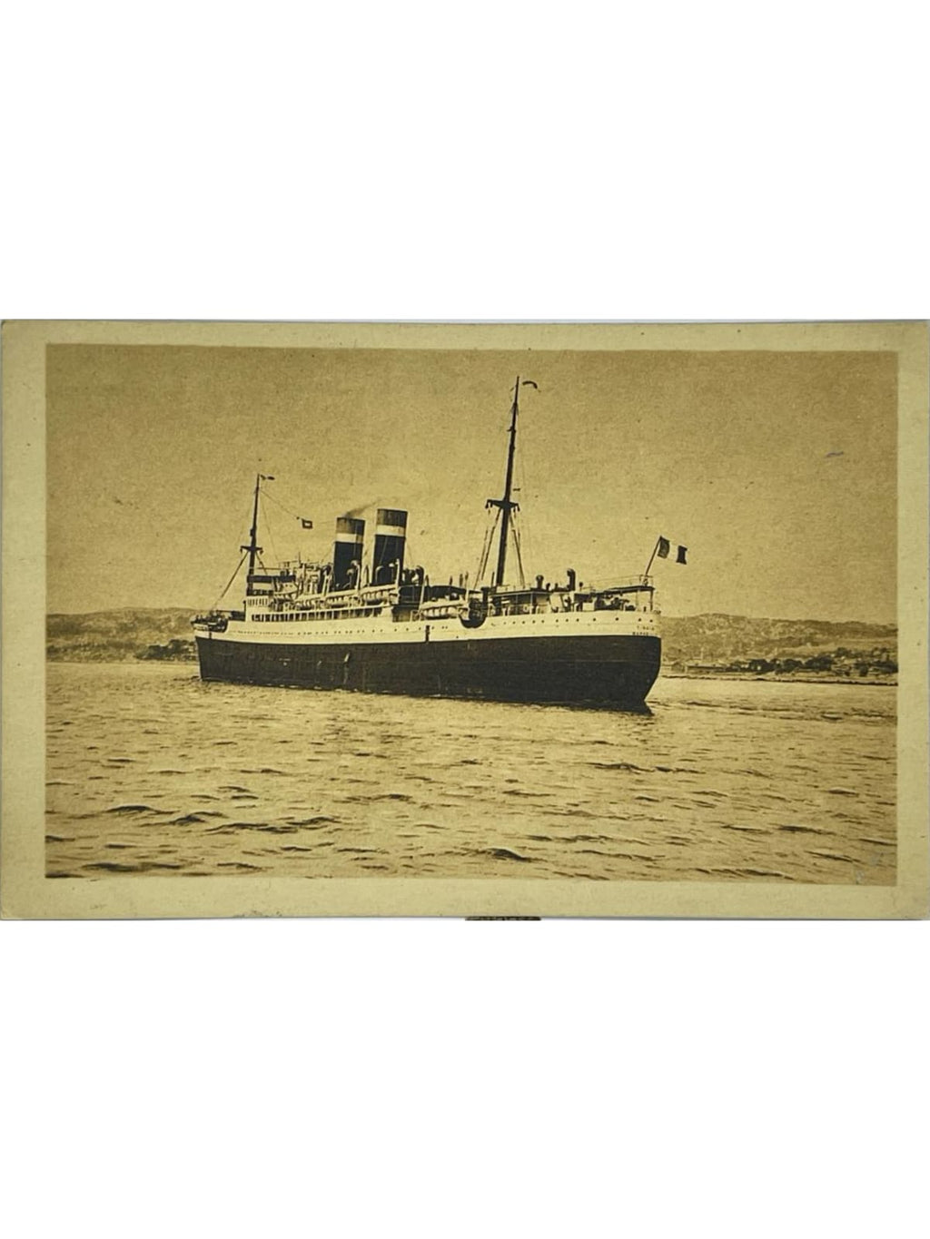 Recto de la carte postale