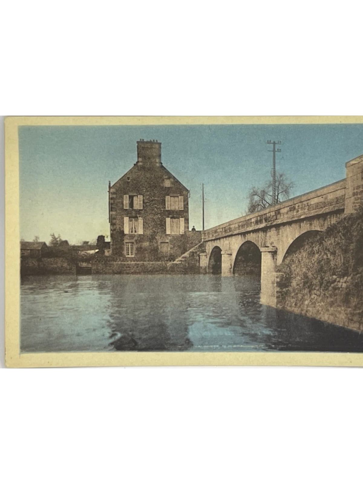 Recto de la carte postale