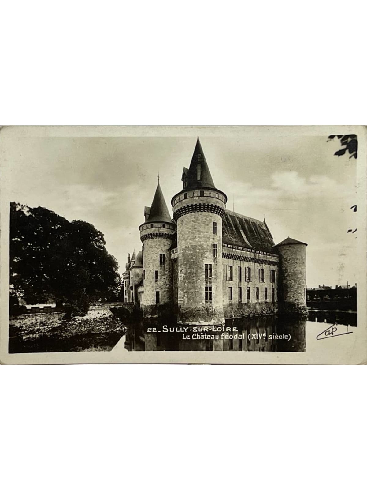 Recto de la carte postale