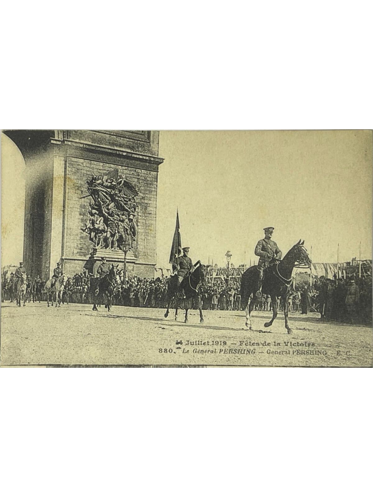 Recto de la carte postale