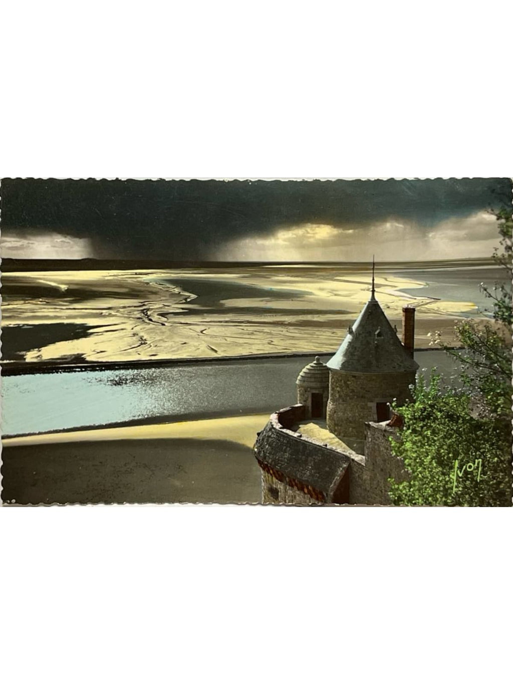 Recto de la carte postale