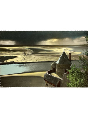Carte postale – Le Mont-Saint-Michel – Côté ouest, vue sur le Couesnon – Yvon n° 2739
