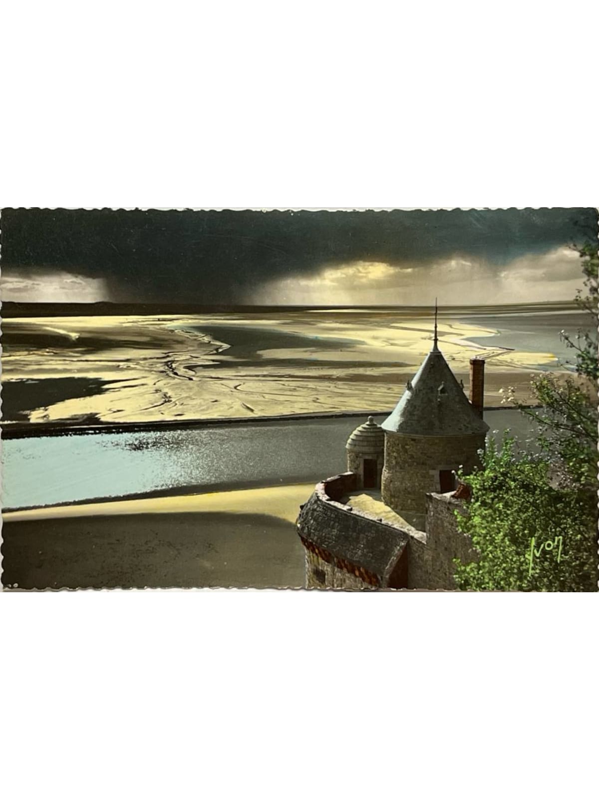 Recto de la carte postale