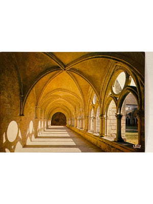 Carte postale – Abbaye de Noirlac – Le cloître – Bruère-Allichamps (Cher)
