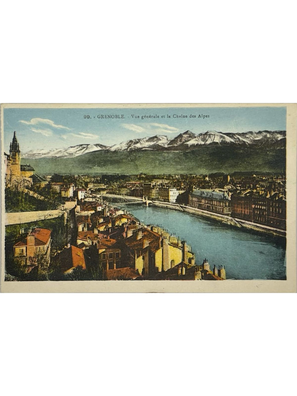 Recto de la carte postale