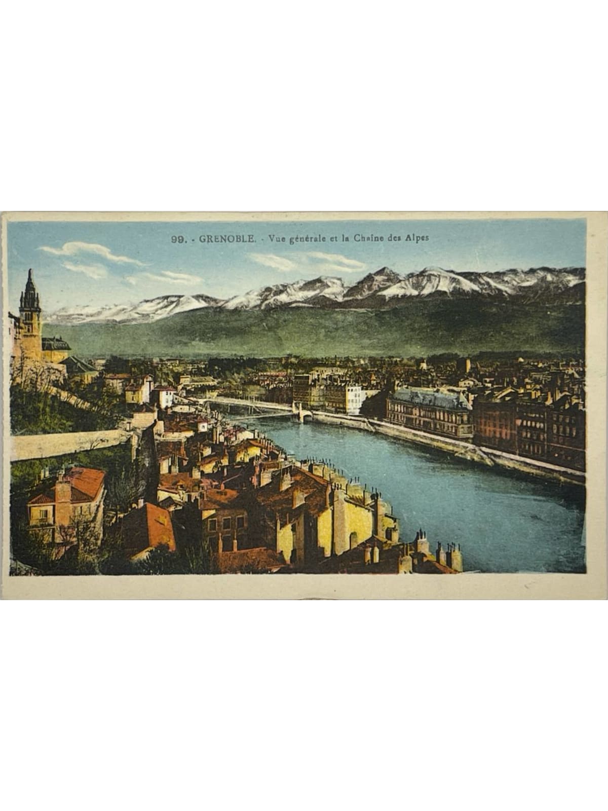 Recto de la carte postale