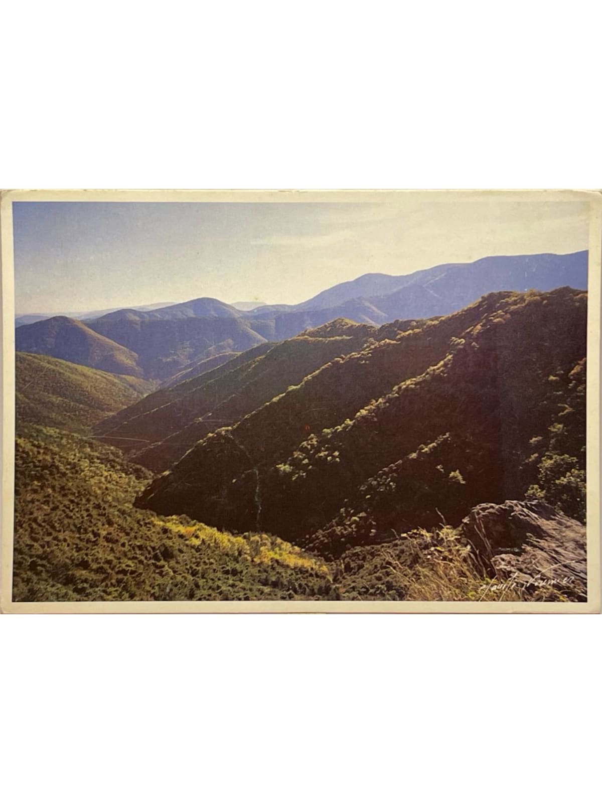 Recto de la carte postale