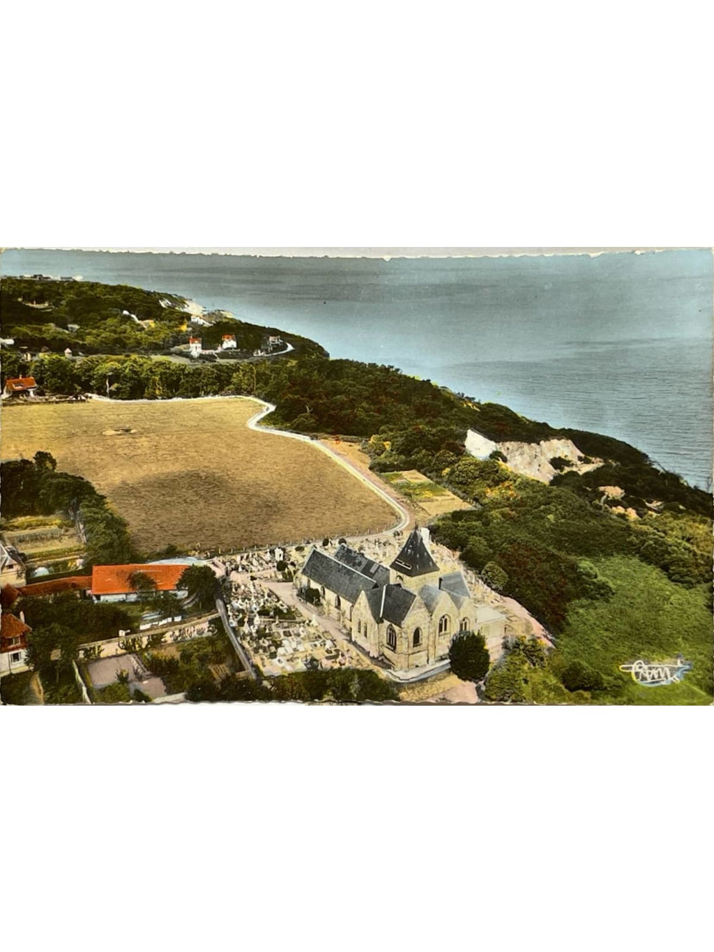 Recto de la carte postale