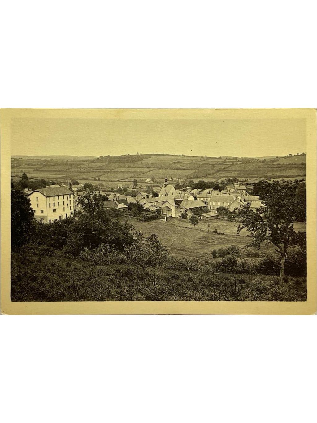 Recto de la carte postale