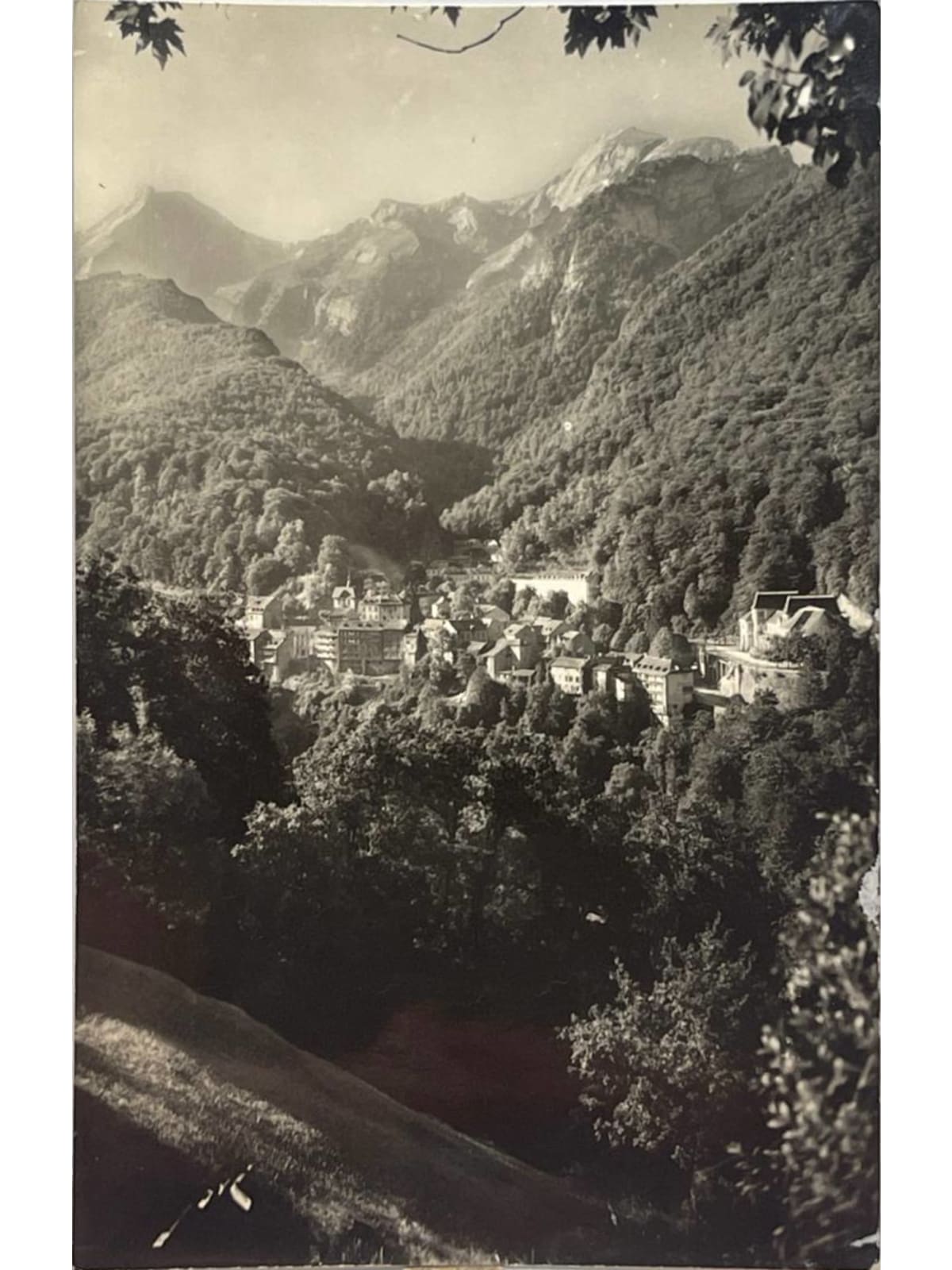 Recto de la carte postale
