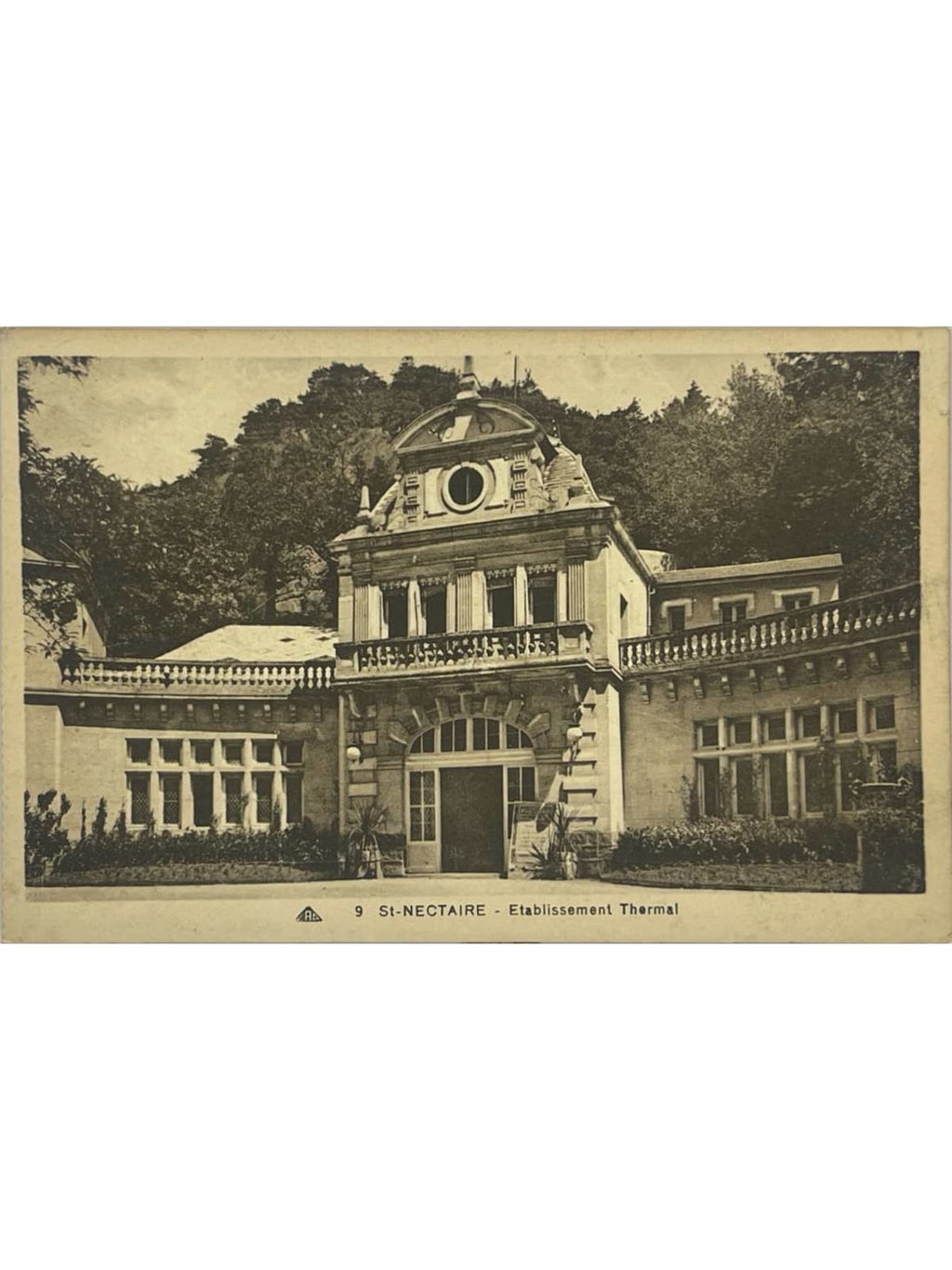 Recto de la carte postale