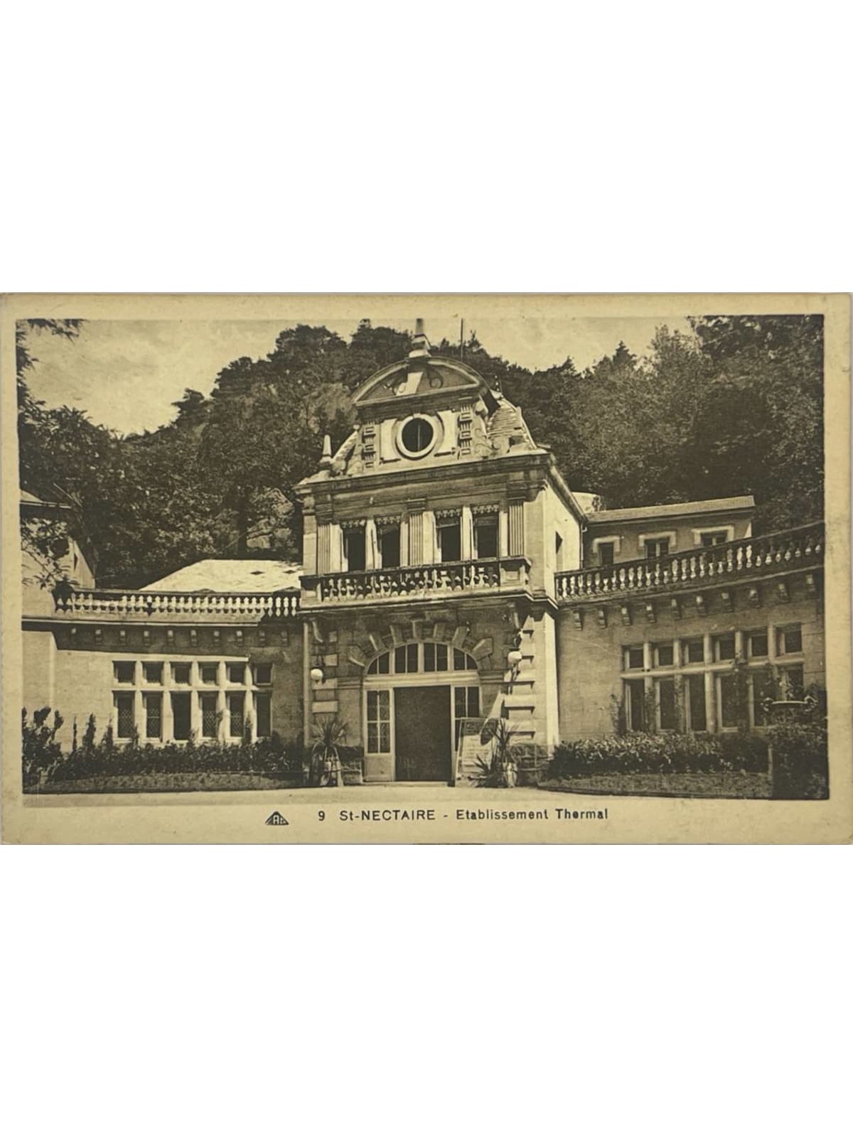 Recto de la carte postale