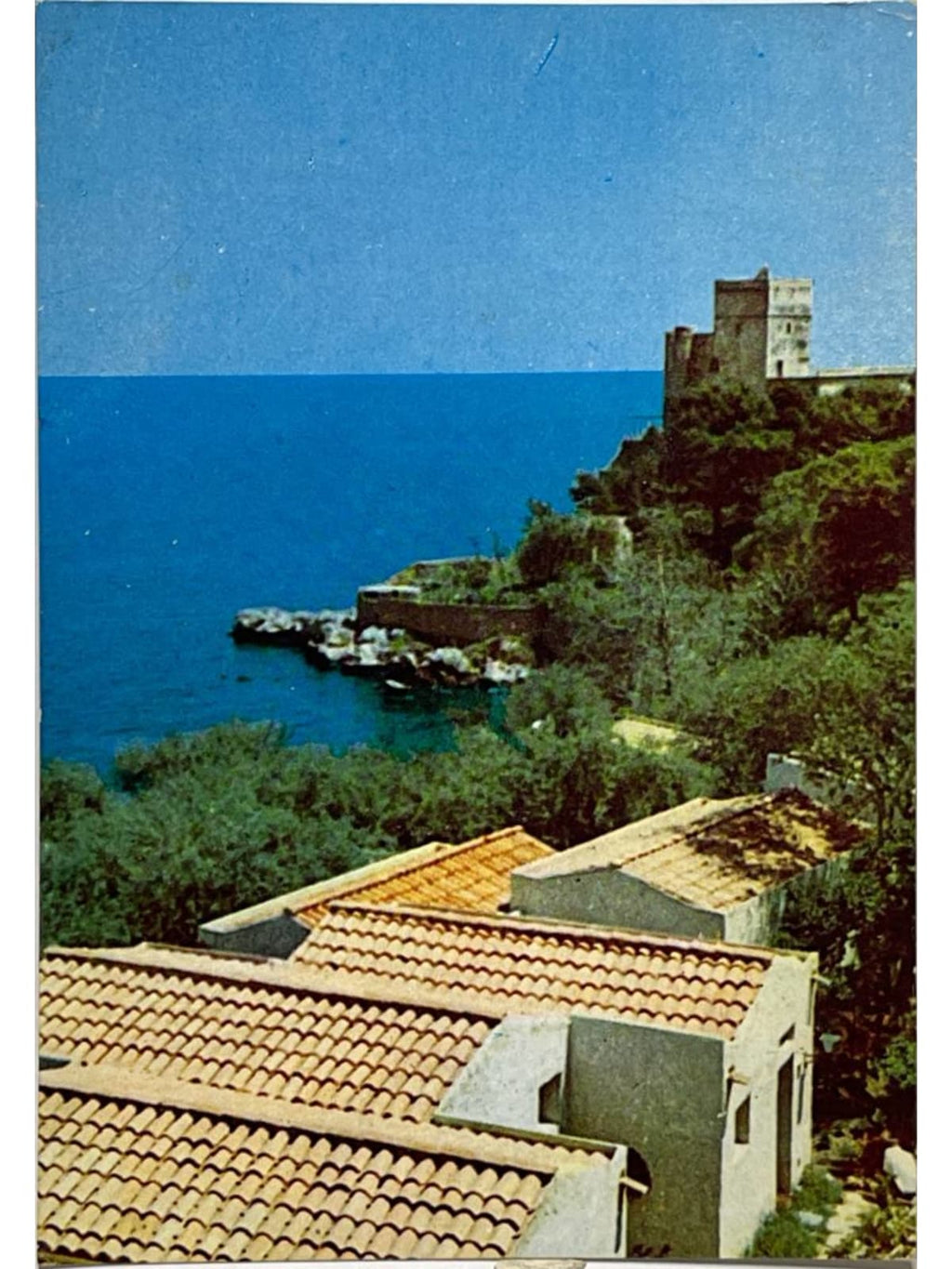 Recto de la carte postale