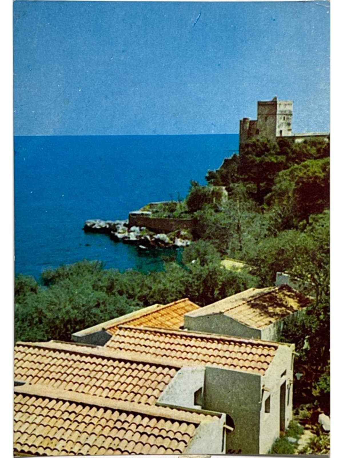Recto de la carte postale