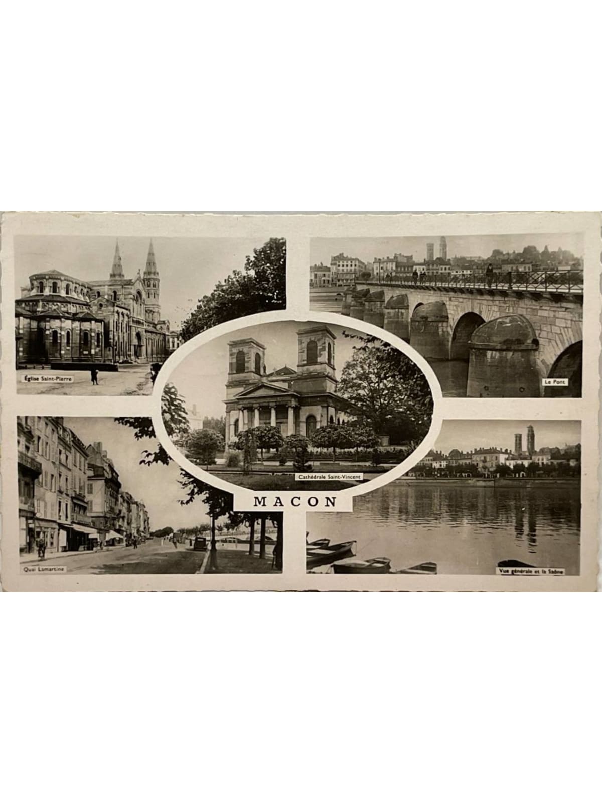 Recto de la carte postale