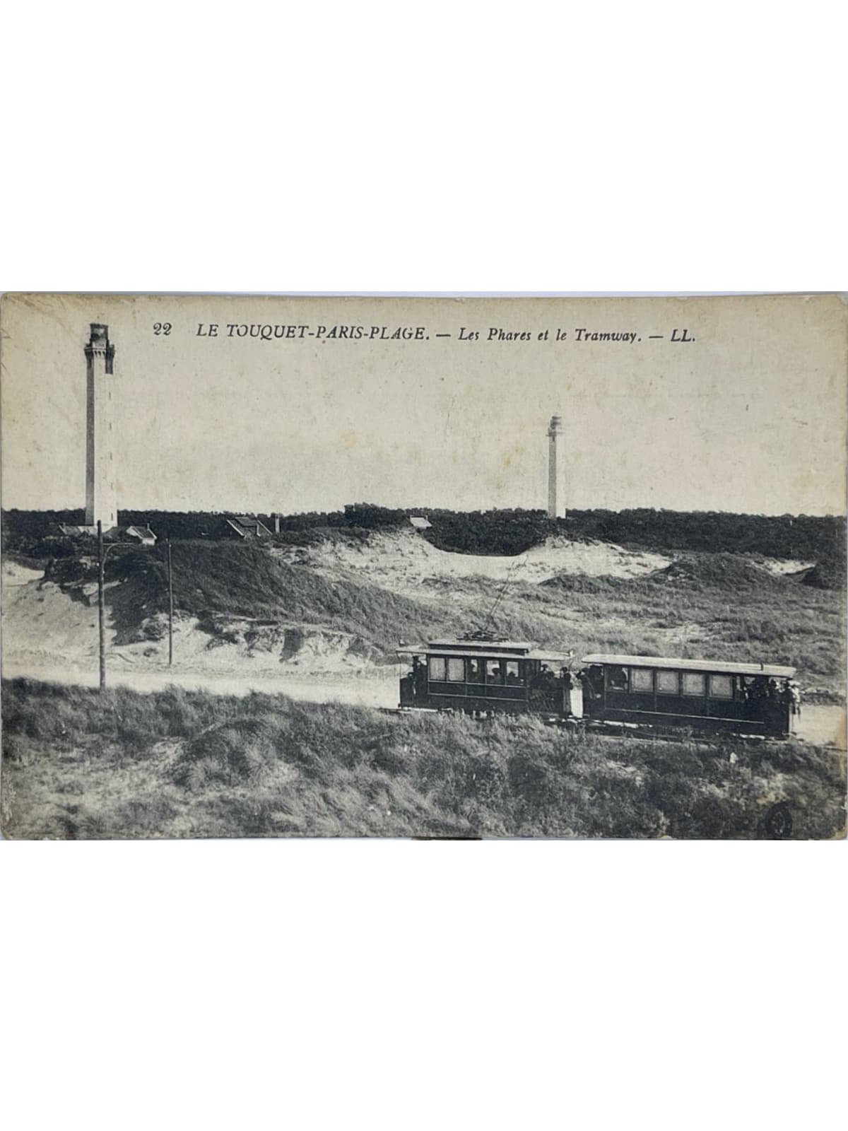 Recto de la carte postale