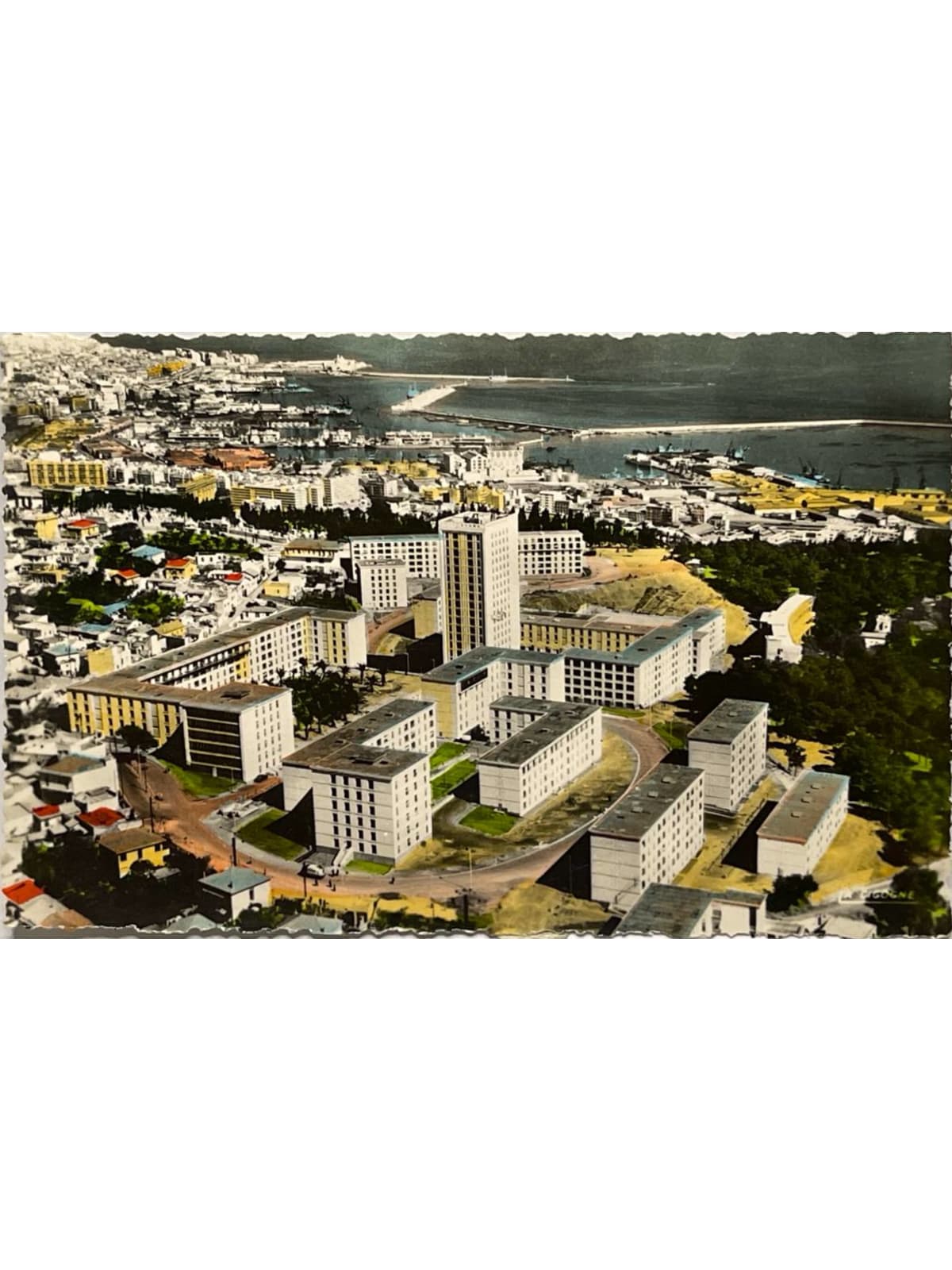 Recto de la carte postale