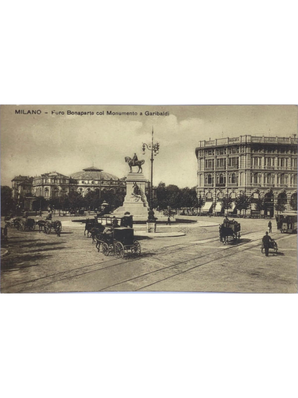 Recto de la carte postale
