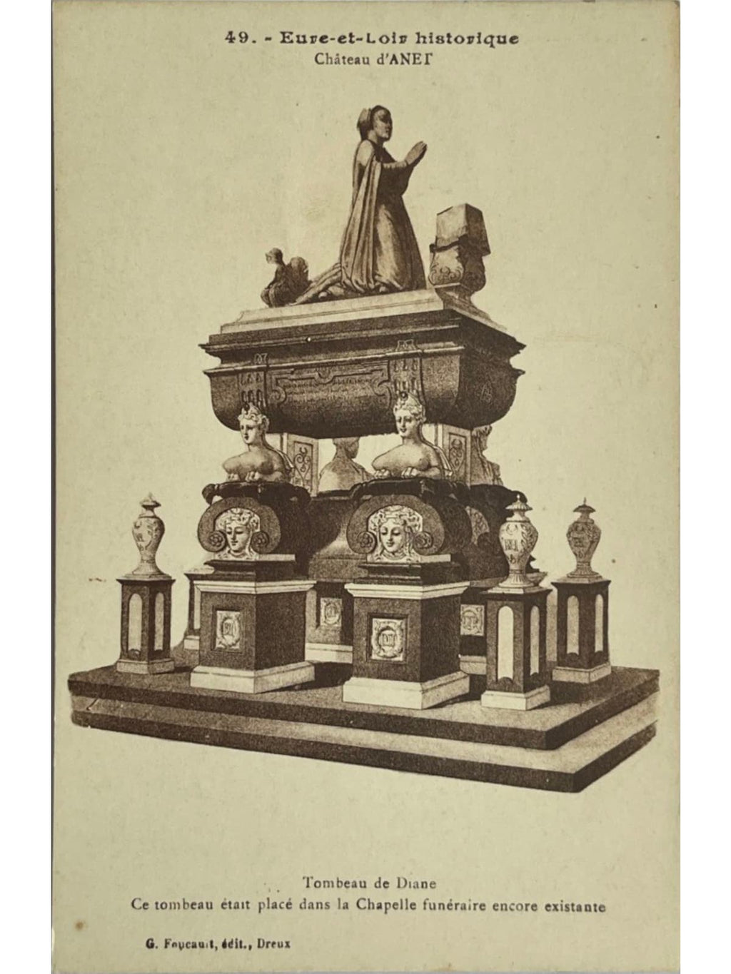 Recto de la carte postale