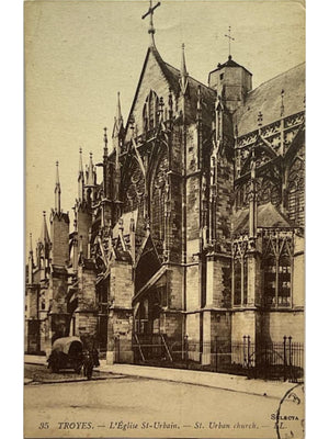 Troyes – Église Saint-Urbain – CPA ancienne n° 35