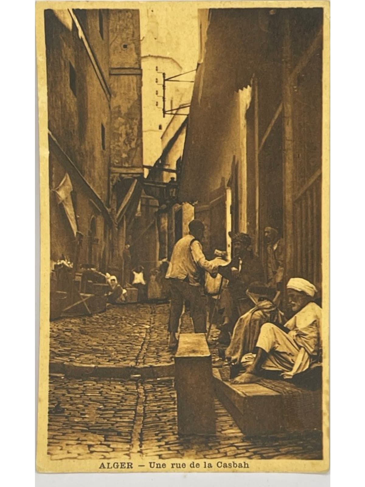Recto de la carte postale